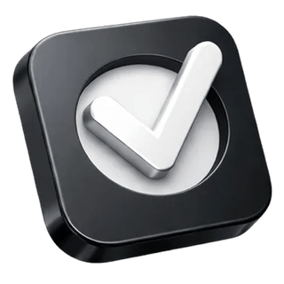 3D approval icon featuring a checkmark on the Regal Kapitmere about page