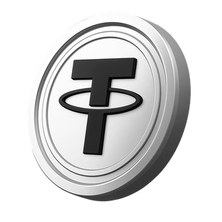 Tether USDT cryptocurrency coin on the section for building investor trust