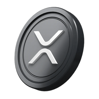 Graphic element of XRP Ripple coin on a crypto starter guide